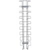 Wireholder Wall 9 x A5, silver #2
