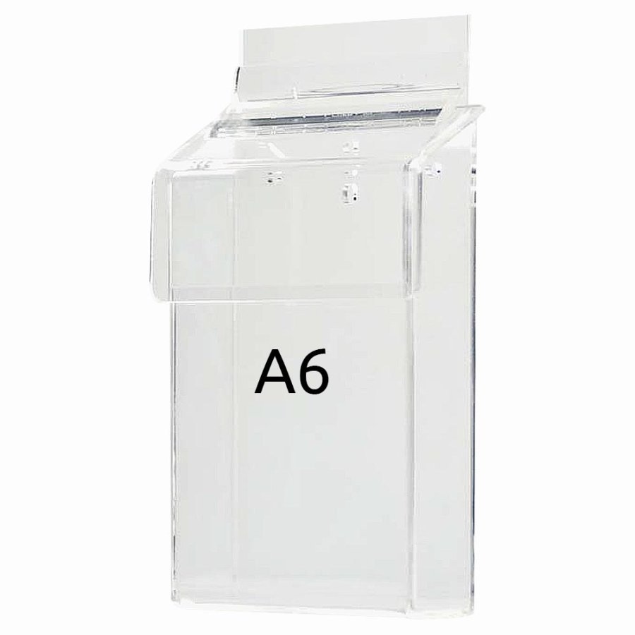 Acrylic Outdoor Brochure Box A6 #7