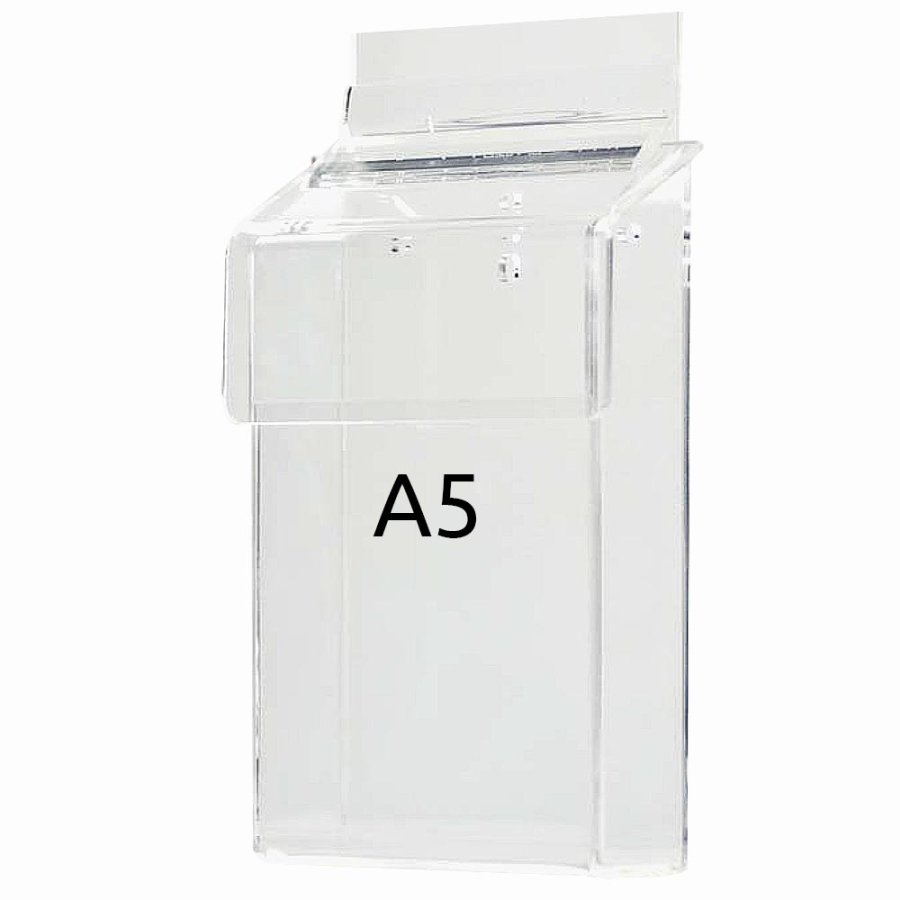 Acrylic Outdoor Brochure Box A5 #7