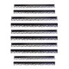 6 Top and 6 bottom Strap. Complete set for POP-UP WALL Curved 3x4 with clips #1