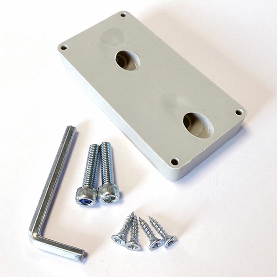Fixing for Horisontal A4 brochureholder på Expo Brochure Stand - grey #2