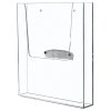 Acrylic brochure holder, A4, for Duo, Trio & Quadro + Ellipse brochure stands #2