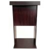 Wood Podium, black, with bag #18
