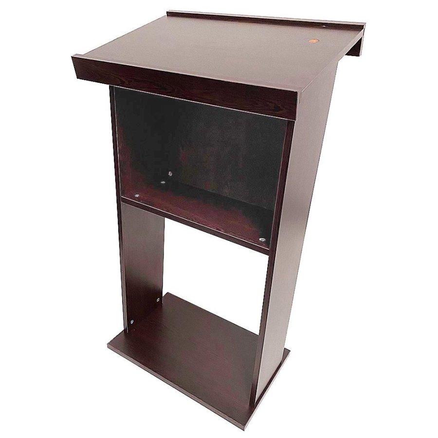 Wood Podium, black, with bag #20