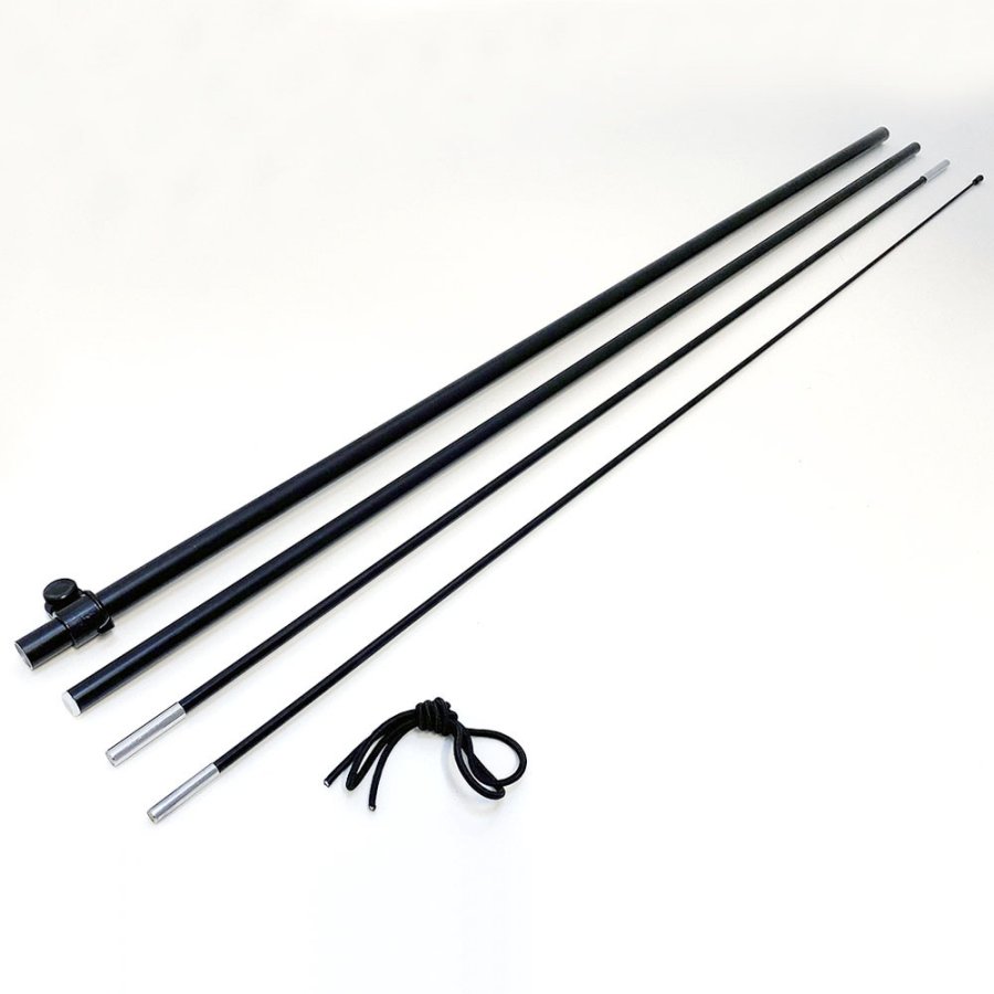 Outdoor Drop Flag, black pole, Large #4