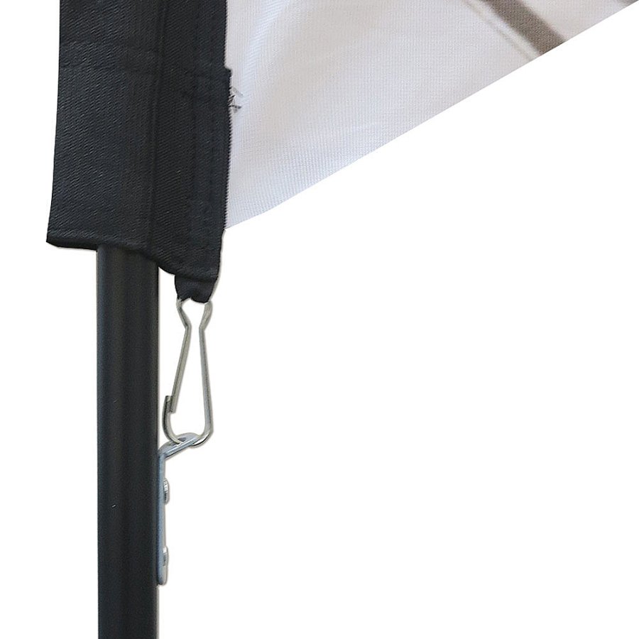 Outdoor Drop Flag, black pole, Large #6