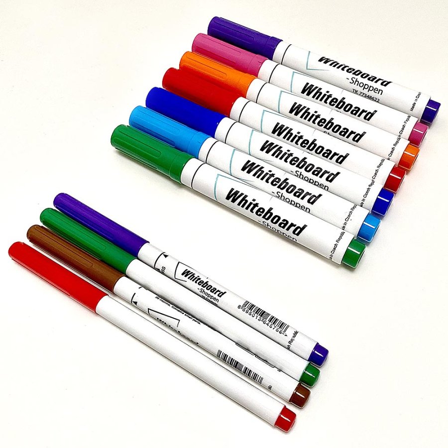 Whiteboard Markers Assorted Set 11 pcs