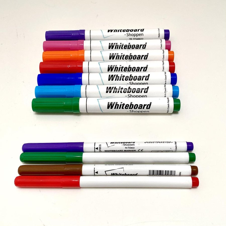 Whiteboard Markers Assorted Set 11 pcs