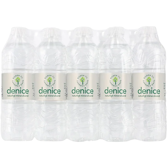 Denice Mineral Water 0,5L - Pack of 20 Bottles, incl. Danish Deposit on bottles
