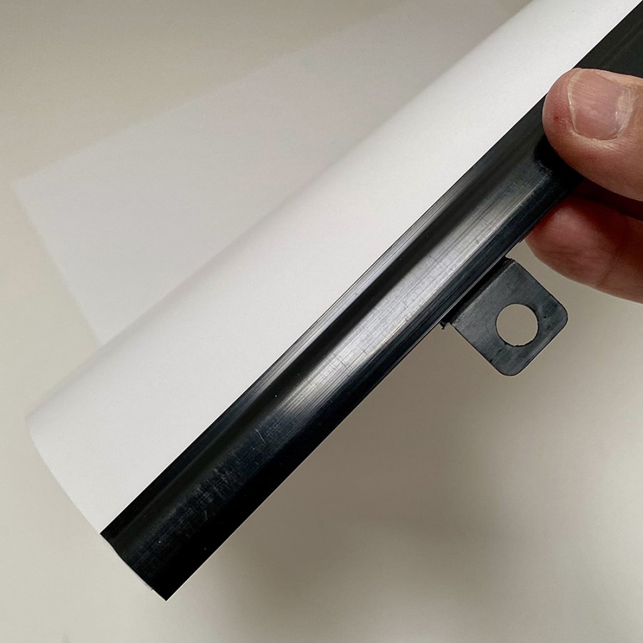 Poster hangers in black with hanging eyelets - Set of 2, A2