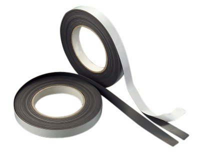 Self-adhesive magnetic tape - 30 m - 25.0 mm - 1.0 mm