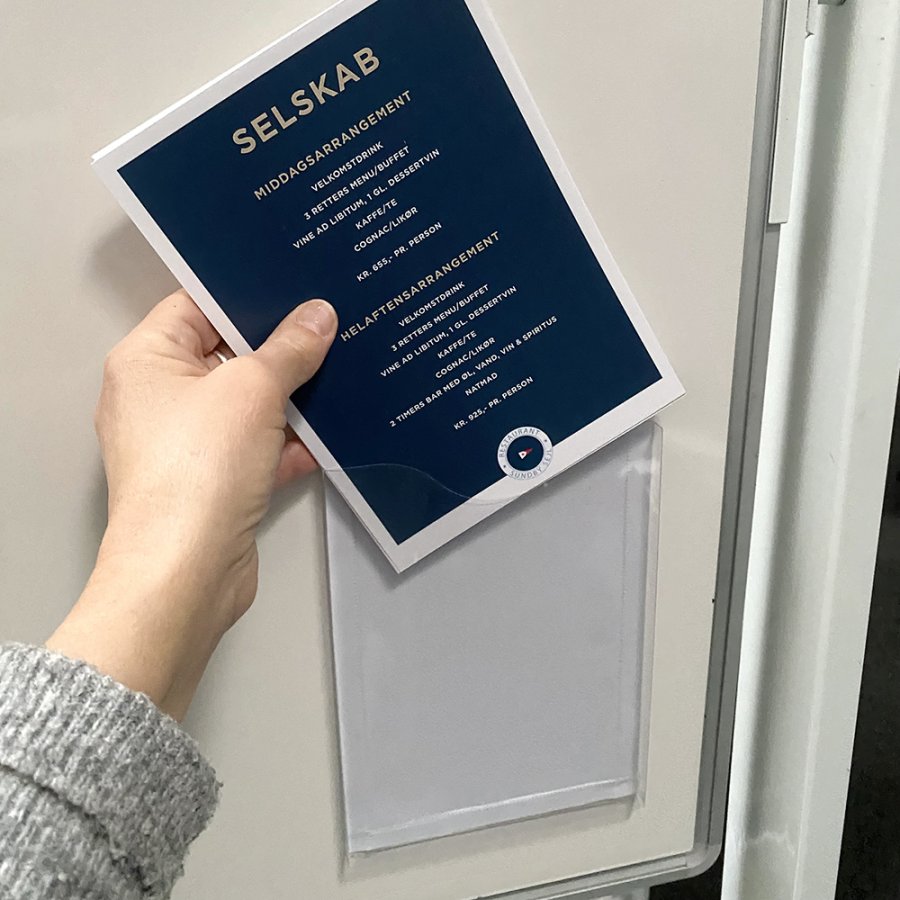 Magnetic Pocket 1cm deep - A5 Portrait 21 x 14,8