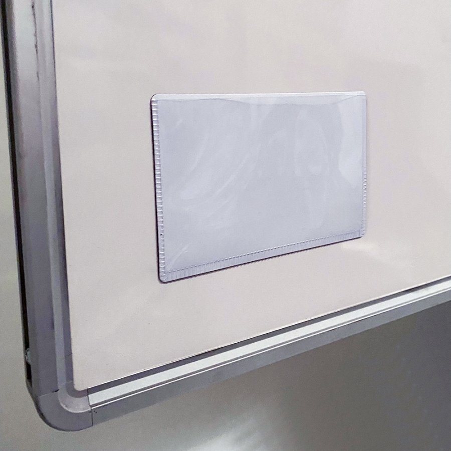 Magnetic pockets and shelf edges - A7 Landscape (72x117 mm)