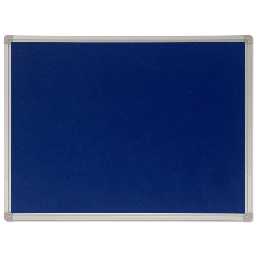 Inspire Blue Notice Board with Aluminum Frame - 45x60 cm: Perfect for Organization