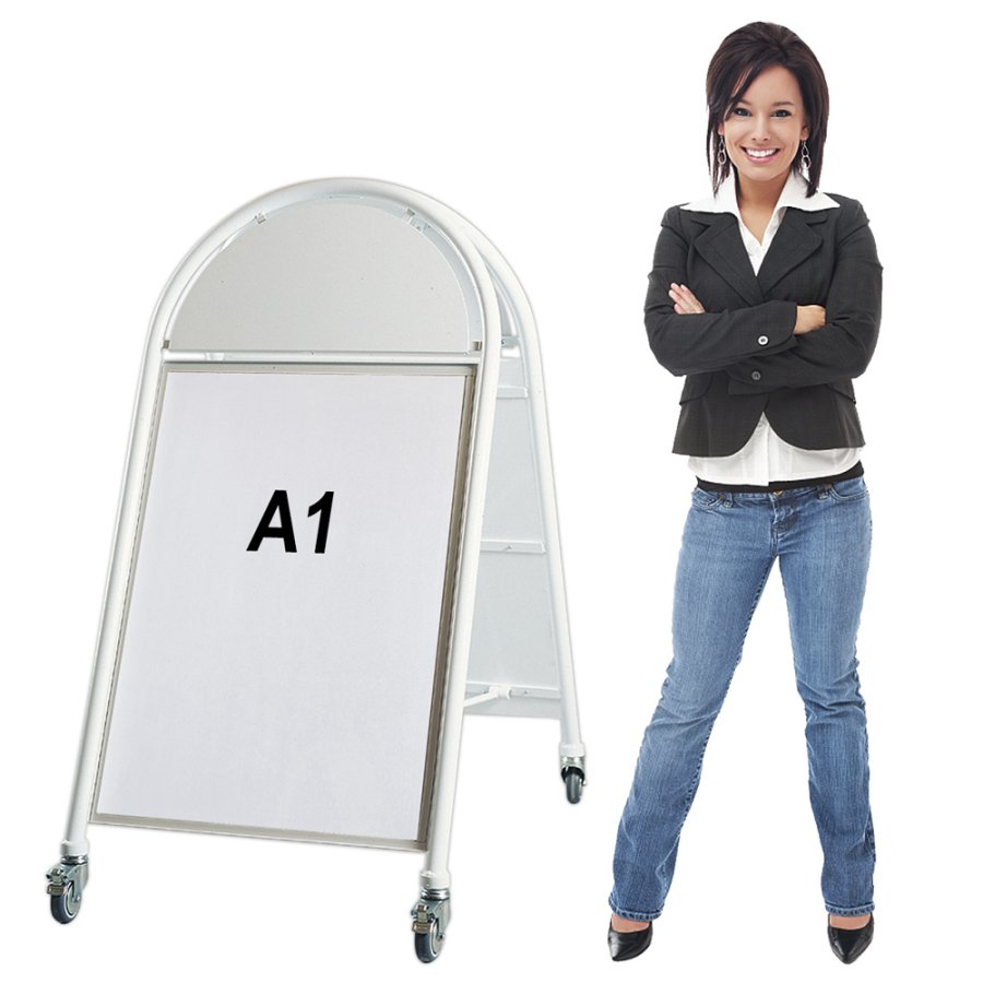 New Gotik Lux Pavement Board, white, A1