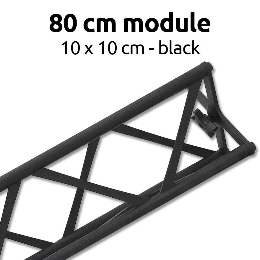 80 cm module for Crown Truss 10, black