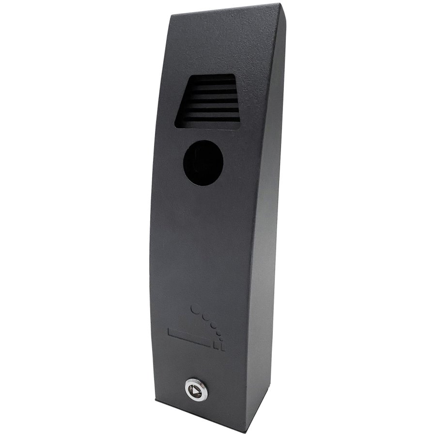 Outdoor Mini Ashtray Wall-Mounted Black