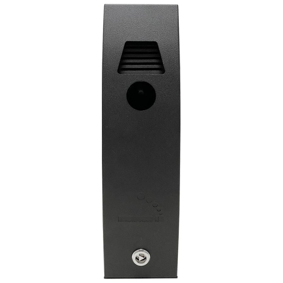 Outdoor Mini Ashtray Wall-Mounted Black