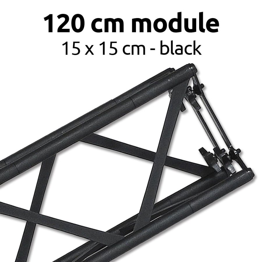 120 cm module, for Crown Truss 15, black