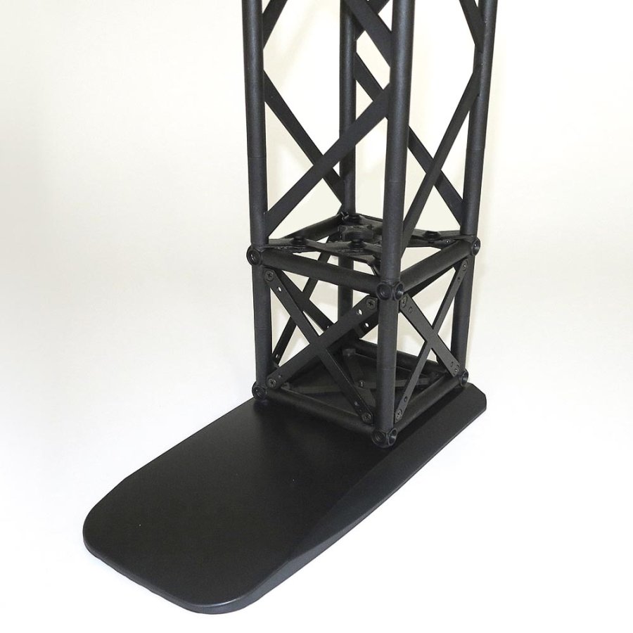 Base Side, 20 x 40 cm, for Crown Truss 10, black