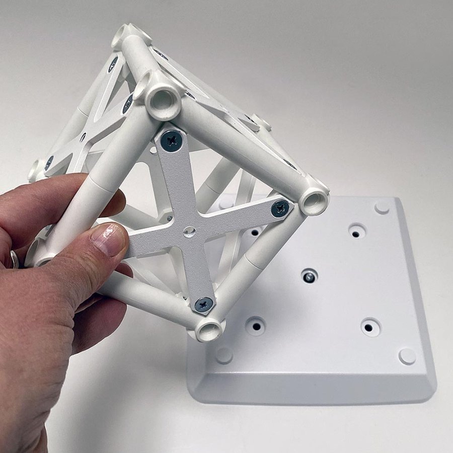 Corner Block, for Crown Truss 10, white