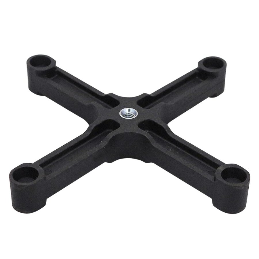 Connecting Cross, for Crown Truss 10, black