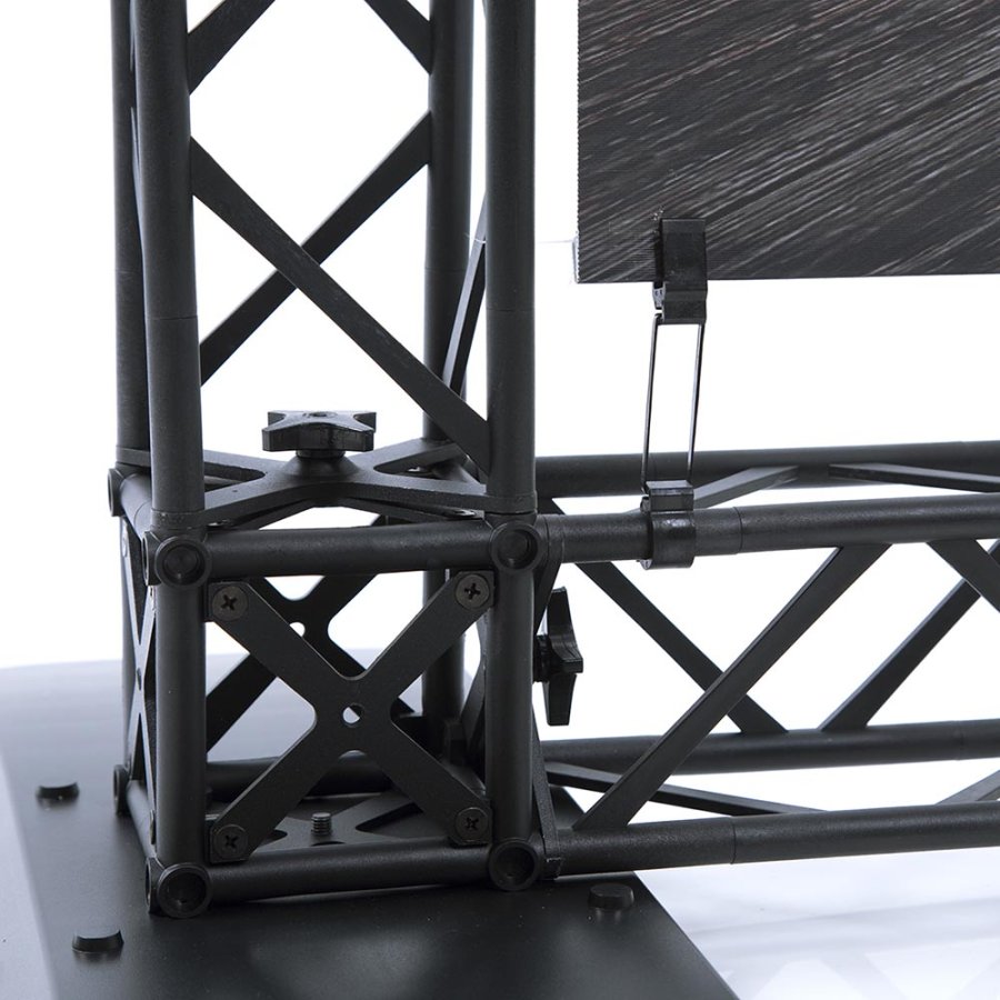 Bottom Clips, for Crown Truss 10, black