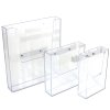 CROWN TRUSS 10x10, Brochure dispenser A5 with fitting - white #3