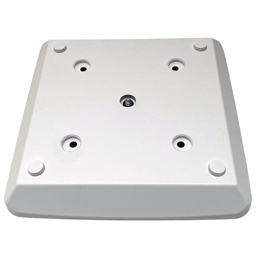 Crown Truss Corner Banner, 10 x 10 cm, white exhibition wall