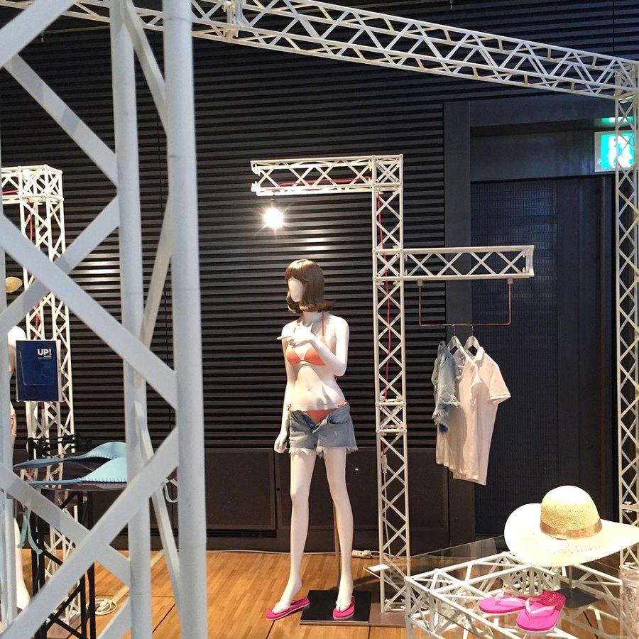 Crown Truss U-Shape 3 x 3 m, 15 x 15 cm, white