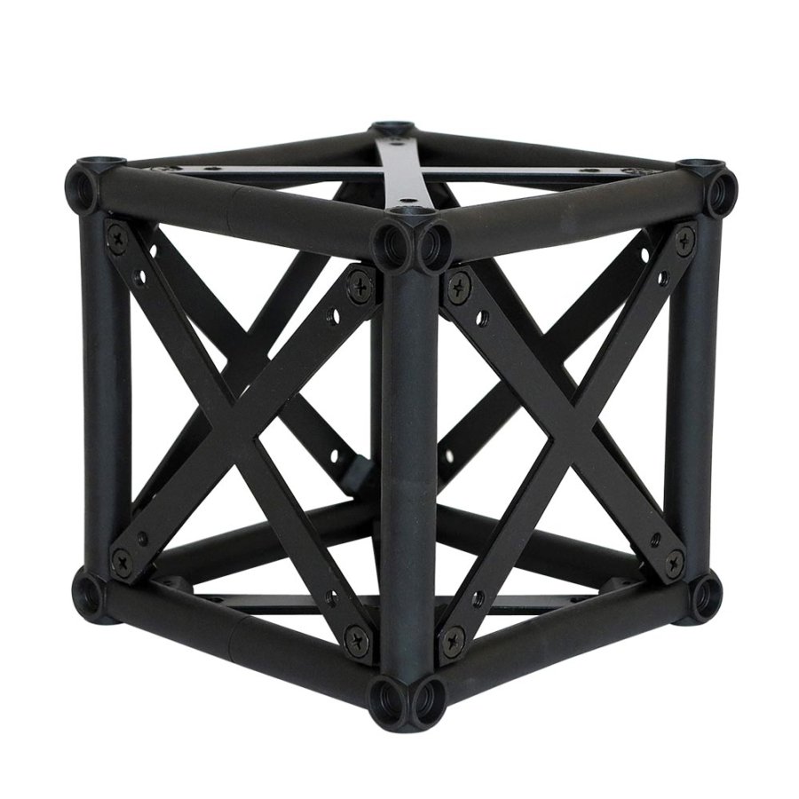 Crown Truss Tower, 15 x 15 cm, black
