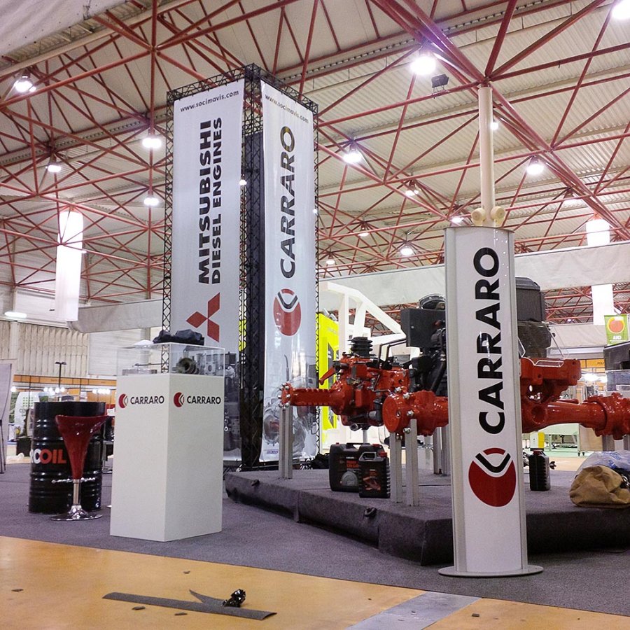 Crown Truss Tower, 15 x 15 cm, black