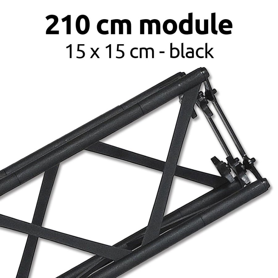 210 cm module, for Crown Truss 15, black
