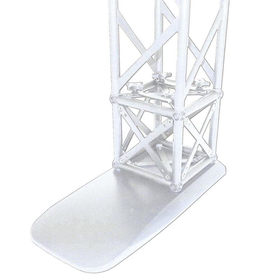 Base Side, 20 x 40 cm, for Crown Truss 15, white