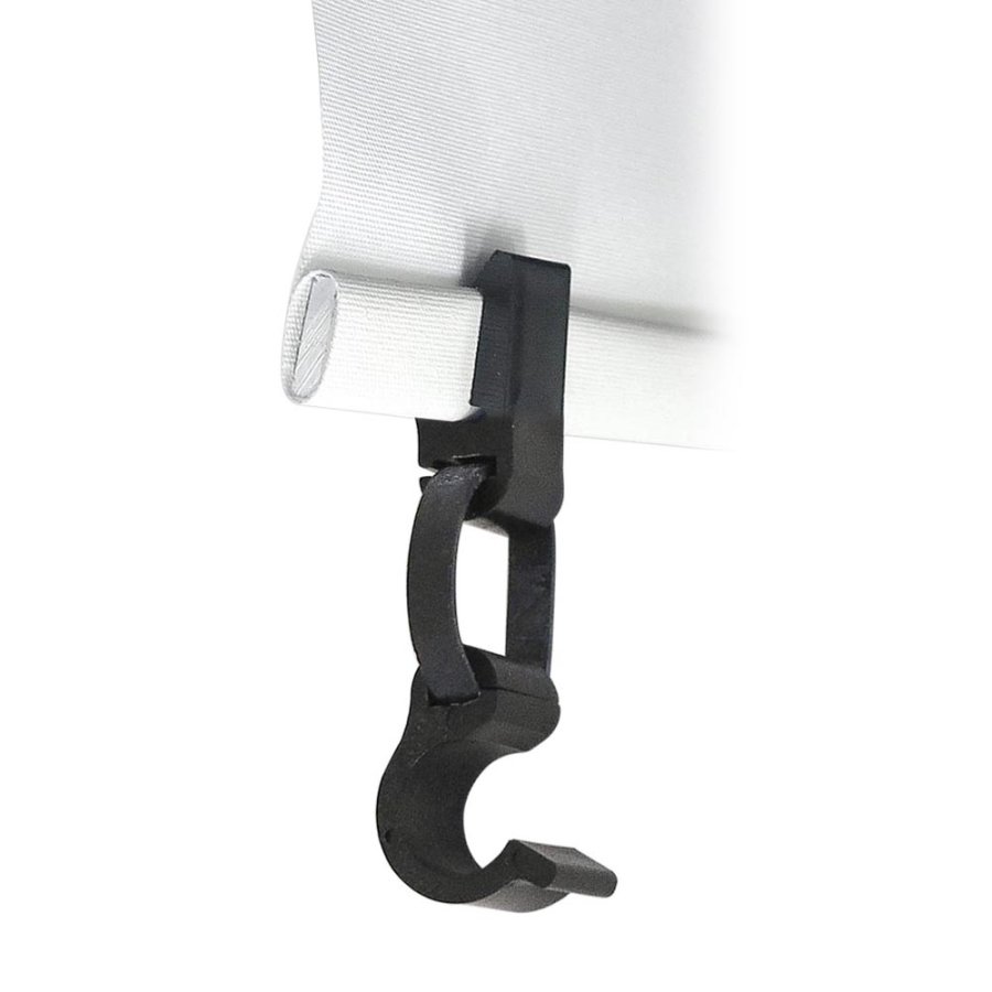 Top Clips, for Crown Truss 15 banner, black