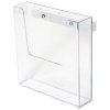 CROWN TRUSS 15 Brochureholder, A5 with bracket, White, Transparent #1