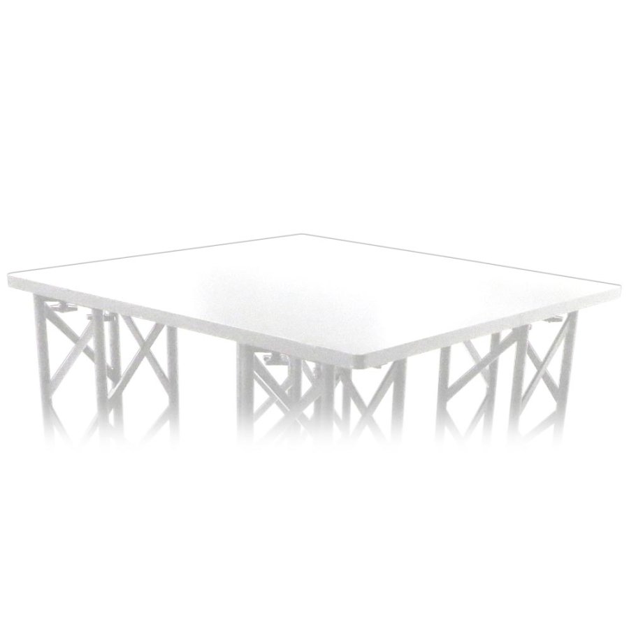 Top plate, for Crown Truss 15 Square counter, white