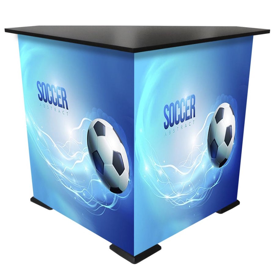 Top plate for Crown Truss 15 triangle counter, black