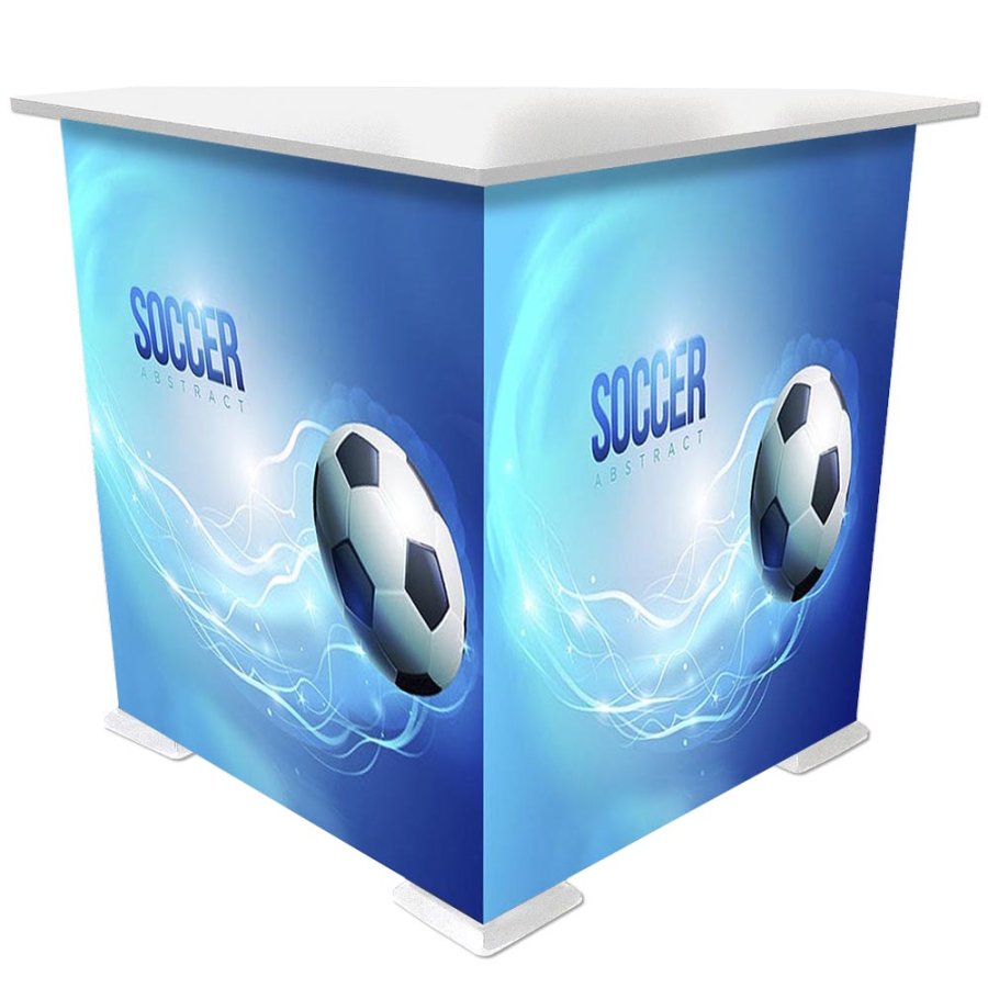 Top plate for Crown Truss 15 triangle counter, white