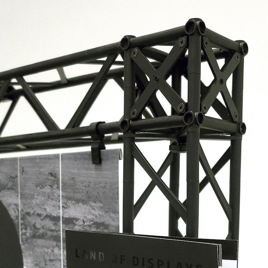 300 cm alu list with tape, for Crown Truss banner