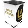 Crown Truss Counter, Square, black desk #1
