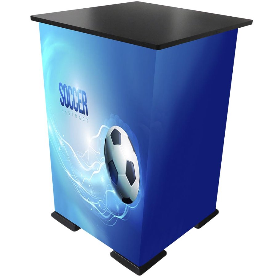 Crown Truss Counter, Square, black desk