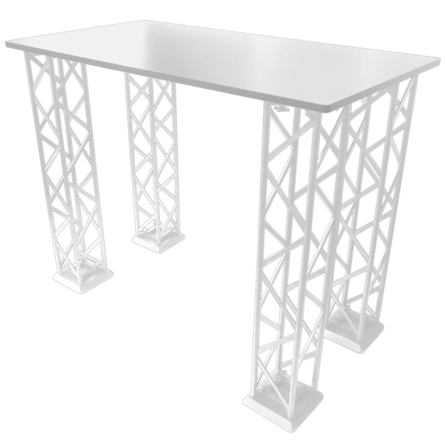 Crown Truss Counter, Rectangle, large, white desk