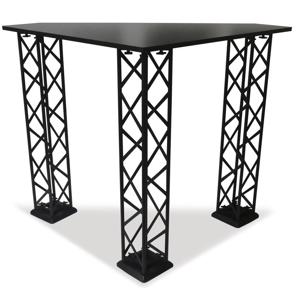 Crown Truss Counter Triangle, Black | Danish Sign Export