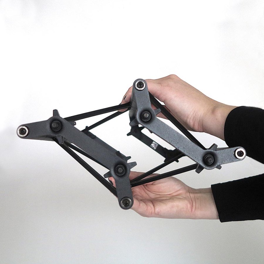 Crown Truss Counter, Triangle, black desk