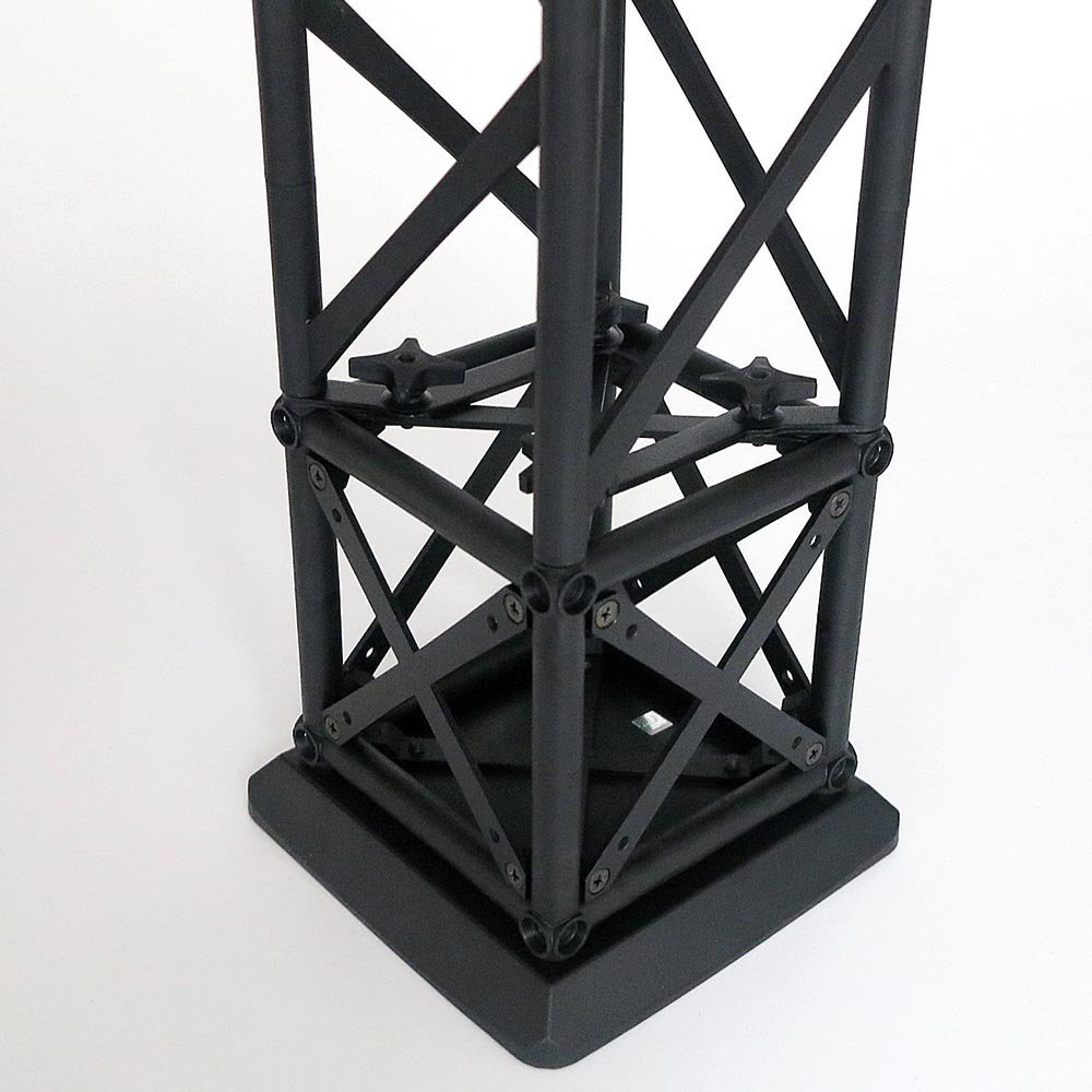 Crown Truss Counter Triangle, Black | Danish Sign Export