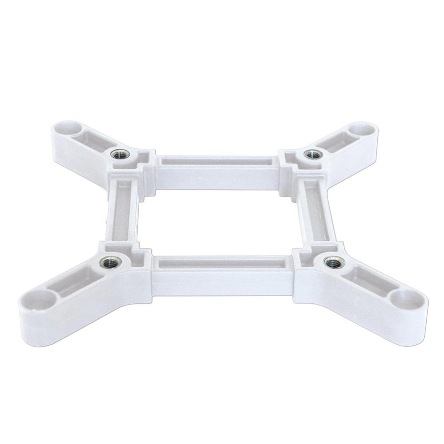 Crown Truss Single Banner, 15 x 15 cm, white exhibition wall