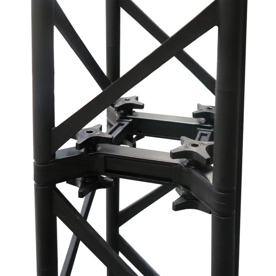 Crown Truss Tower, 15 x 15 cm, black