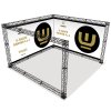 Crown Truss U-Shape 4 x 4 m, 15 x 15 cm, black #1