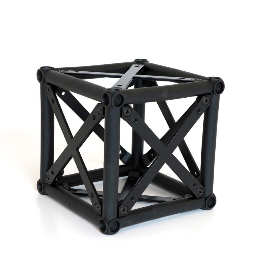 Crown Truss U-Shape 4 x 4 m, 15 x 15 cm, black